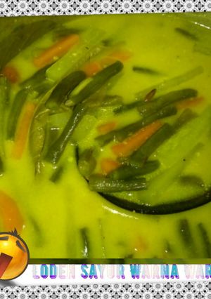 Foto resep Lodeh Sayur Warna Warni