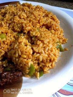 A picture of Black Pepper and Vegetable Jollof Rice.