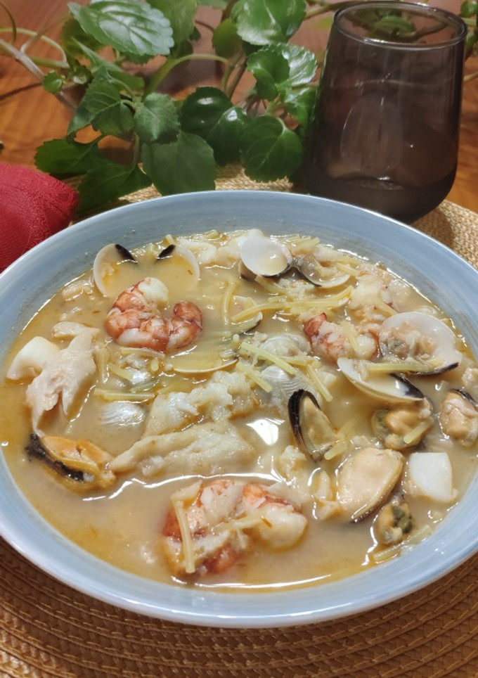 Una foto de Cazuela de pescado sin gluten