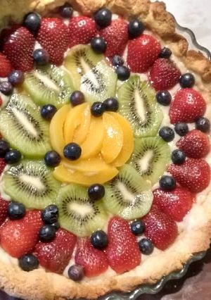 Una foto de Tarta frutal