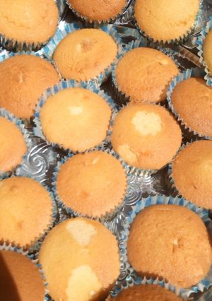 A picture of Coconut cupcakes.