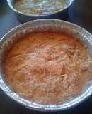Tarta seca de manzana sin harina