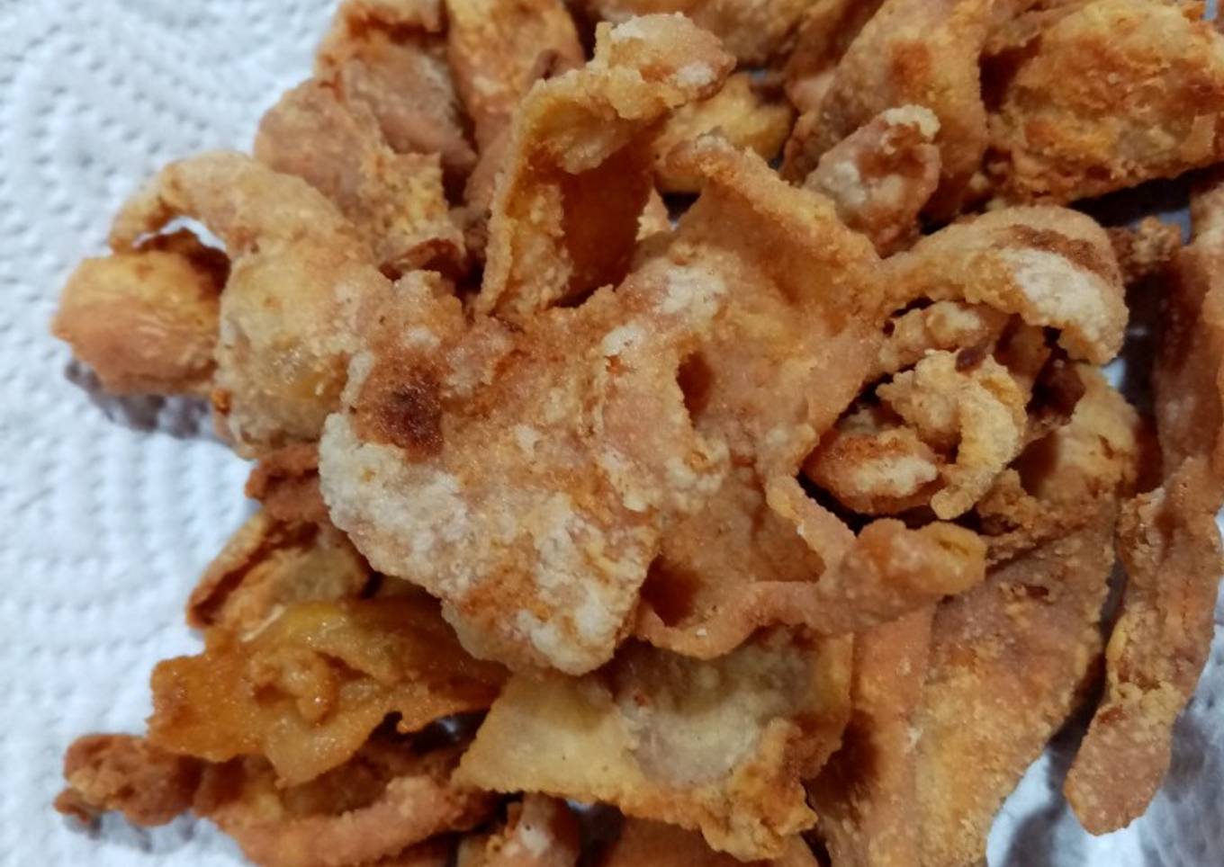 Kulit ayam crispy