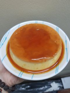 Hình của món Bánh flan- công thức số lượng nhỏ cho người mới tập làm.