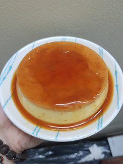 Hình của món Bánh flan- công thức số lượng nhỏ cho người mới tập làm.