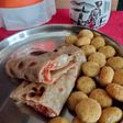 Cheesy roti