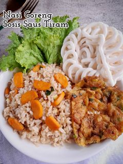 Foto resep Nasi Goreng Sosis Saus Tiram
