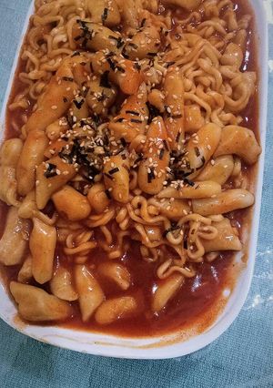 Foto resep Samyang toppoki