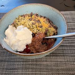 A picture of Super-seed glucose-steady chia-oat meal.