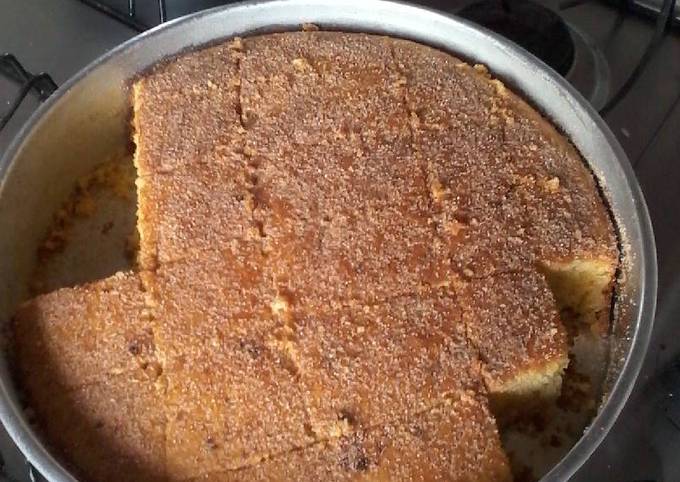 4 receitas simples de bolo de fubá