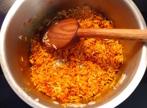 Une photo de Riz pilaf au paprika de la mère Brazier