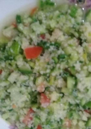 صورة لوصفة تبولة ولا اروع