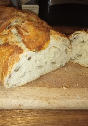 Tökmagvas kenyér recept fotója