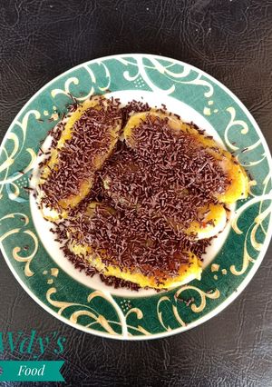 Foto resep Pisang Penyet Coklat Susu