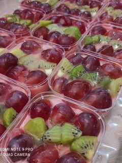 Foto resep Puding susu buah