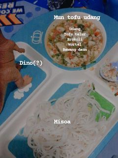 Foto resep Mun Tofu Udang MPASI 1 Tahun+