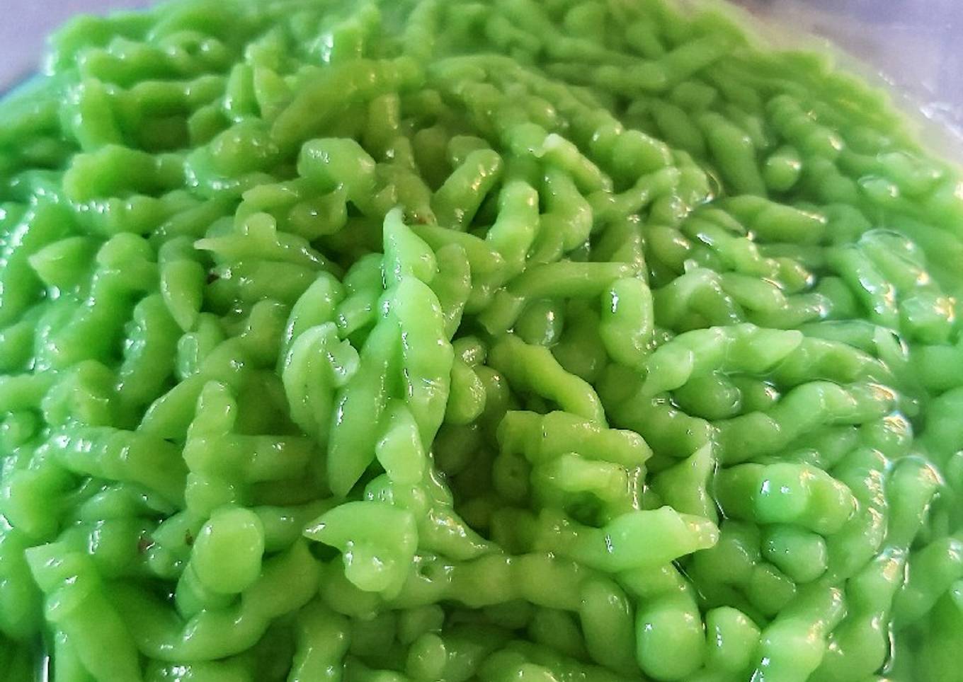 Cendol /dawet tepung beras anti gagal