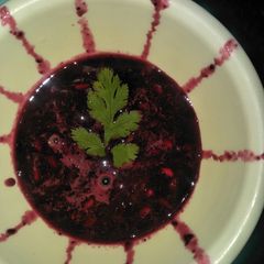 A picture of Anar ki chutney.