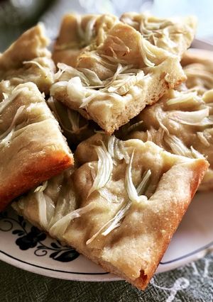Foto di Focaccia con cipolla