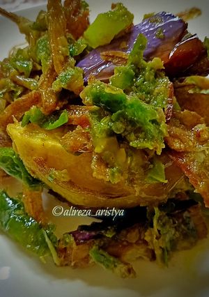 Foto resep Sambal Terong Cabe Ijo