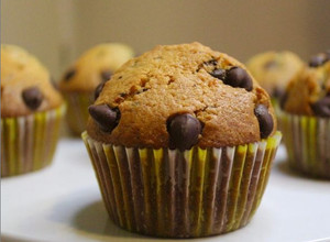 Una foto de Muffins con chips de chocolate