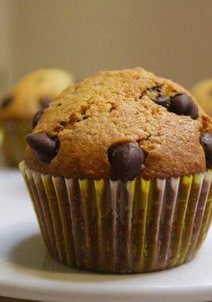Una foto de Muffins con chips de chocolate