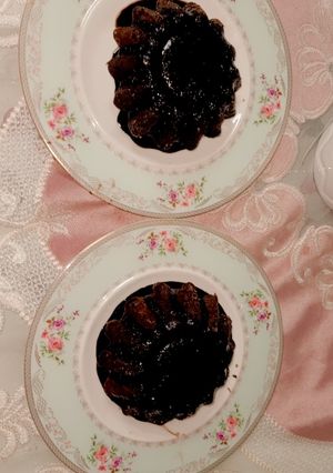صورة لوصفة مولتن كيك ألذ حتة شوكولاتة سايحة هتاكليها