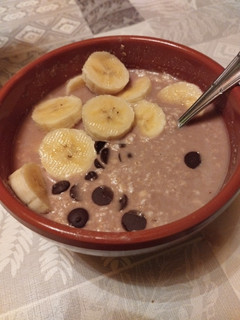 Una foto de Avena con chispas de chocolate