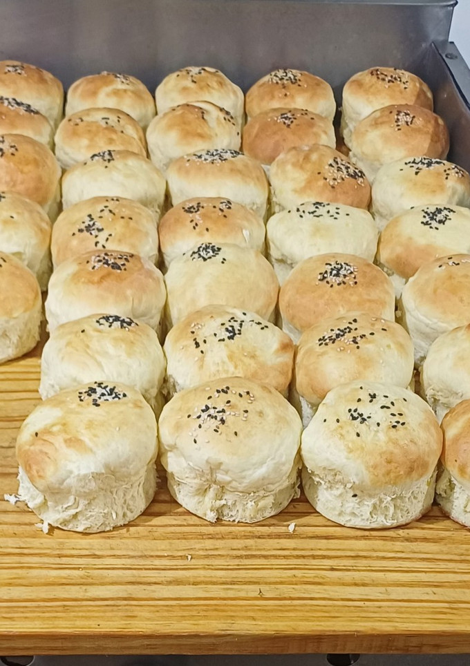 Una foto de 👋Panes de hamburguesas (con papa)