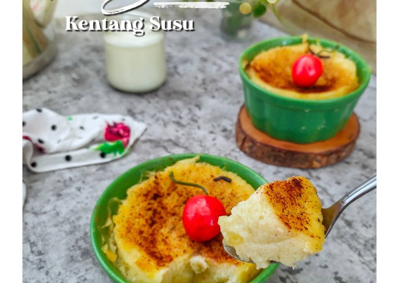 Bingka Kentang Susu (Khas Banjar)