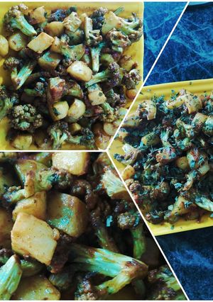 A picture of Punjabi Masala Aaloo Gobhi.