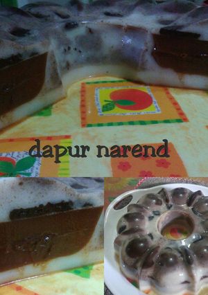 Foto resep Puding nutella oreo