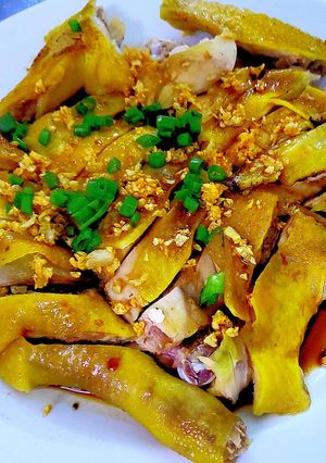 รูปของ ไก่บ้านต้มแบบจีน