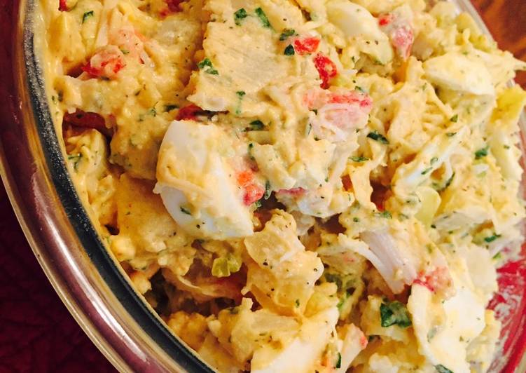 Recipe of Tasty Doc's Tuscan Style Snow Crab Potato Salad