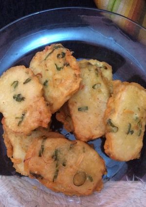 Foto resep Tempe mendoan daun bawang