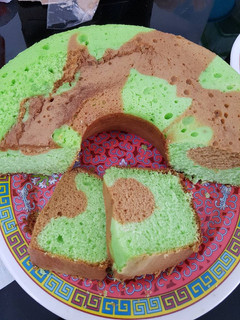 Foto resep Pandan Marmer Cake
