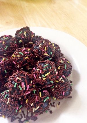 Foto resep bola bola oreo