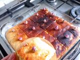 بسبوسة بالقشطه المعمولية