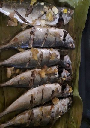 Foto resep Ikan kembung panggang lengkuas madu