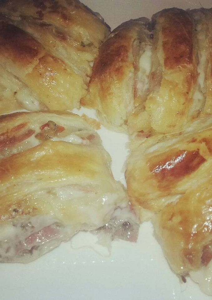 Una foto de Rollos de hojaldre