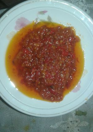 Foto resep Sambel terasi goreng