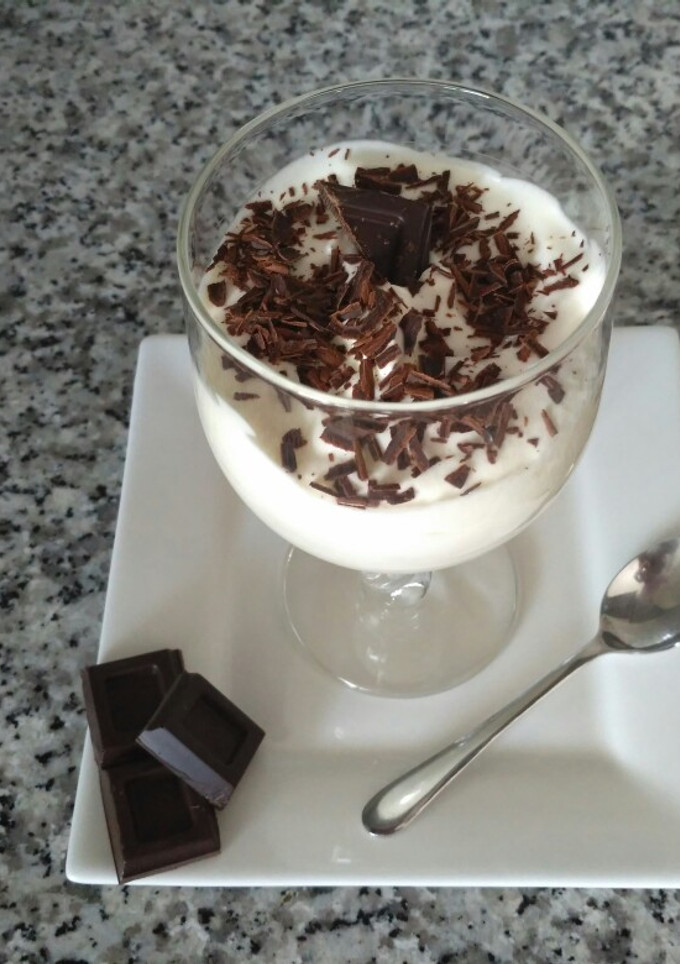 Una foto de Mousse de limón