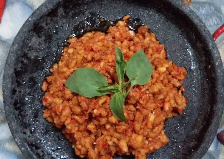 39. Sambal Tempe Kencur