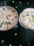 Healthy tasty peanut powder Gujarati farali curry(Kadhi) with Sama rice