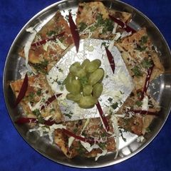 A picture of Veggies Roti Roll.