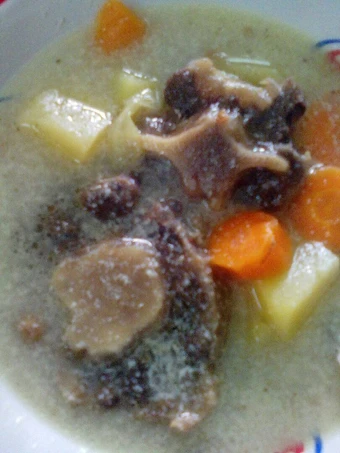 Langkah Gampang Membuat Resep Sop susu buntut sapi (sop betawi) yang Enak
