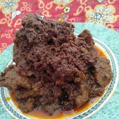 Rendang kering Sunda rasa padang রেসিপির প্রধান ছবি
