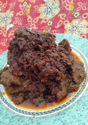 Foto resep Rendang kering Sunda rasa padang