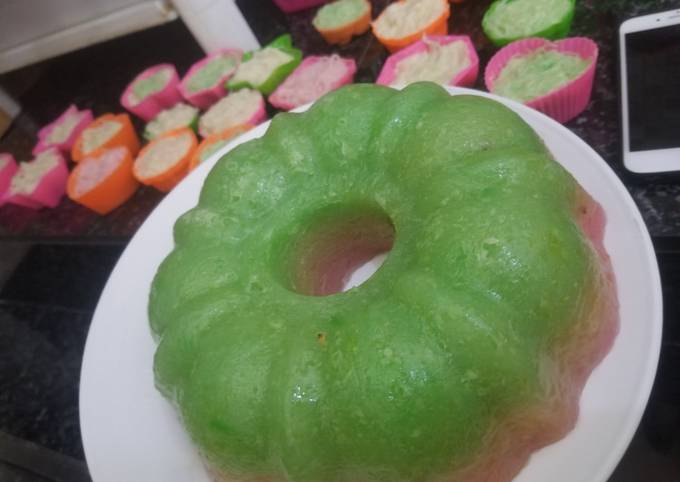 Anti Ribet, Membuat Bihun Nanas (BINAS) Pelangi Enak Dan Mudah