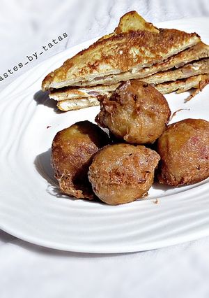 A picture of Sweet potato balls.